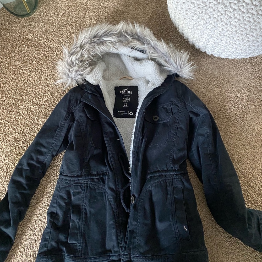 Hollister womens xs winter coat
